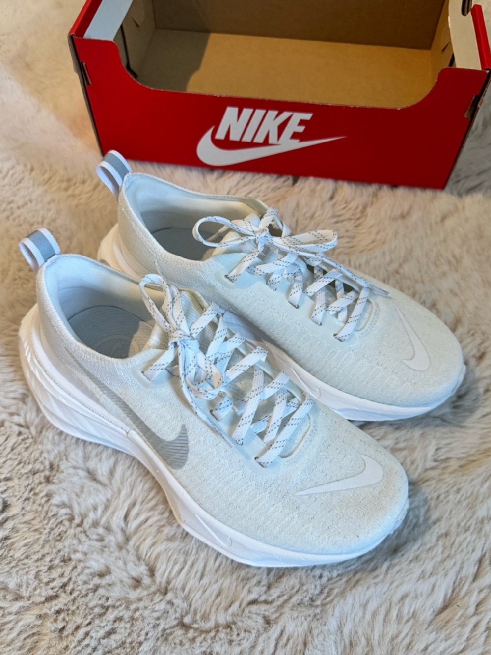 Nike White Athletic Sneakers